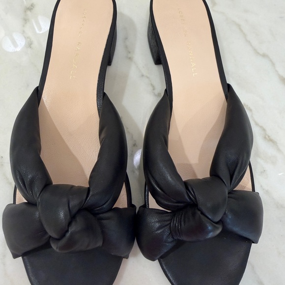 Loeffler Randall Black Sandals size 8 1/2 - Picture 2 of 6
